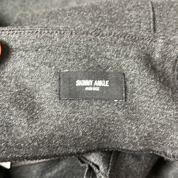 Express High Rise Skinny Ankle Pull-On Dress Pants - Picture 5 of 9